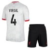 Conjunto (Camiseta+Pantalón Corto) Liverpool Virgil 4 Tercera Equipación 2024-25 - Niño